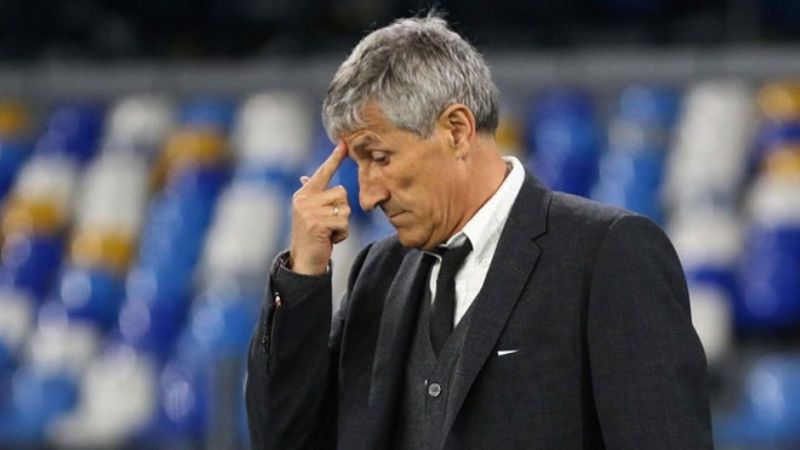 "Quique" Setién dejó de ser el técnico de Barcelona