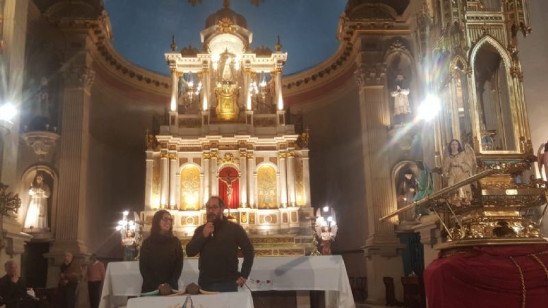 El trono festivo restaurado es “una ofrenda de todos a la Madre del Valle”