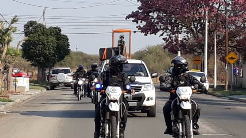 San Roque salió al encuentro de sus devotos