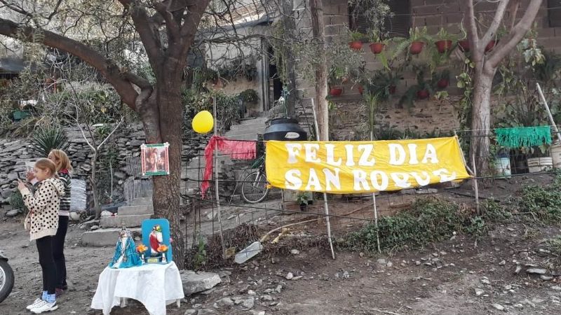 San Roque salió al encuentro de sus devotos