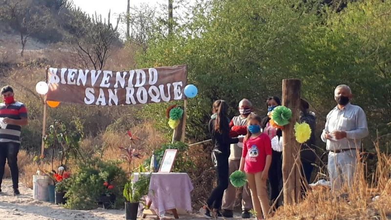 San Roque salió al encuentro de sus devotos
