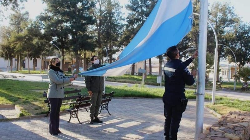 Homenaje al General José de San Martín en Fiambalá