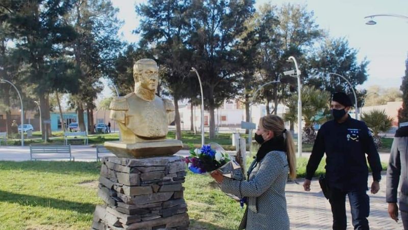 Homenaje al General José de San Martín en Fiambalá