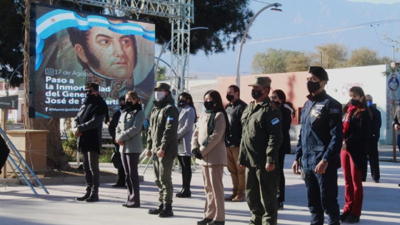Homenaje al General José de San Martín en Fiambalá