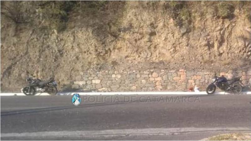 Chocaron dos motos en Las Pirquitas