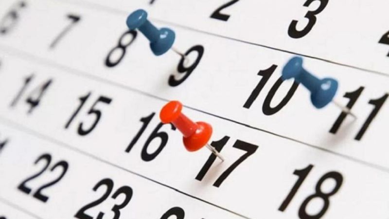 ¿Cuándo es el próximo feriado en 2020?