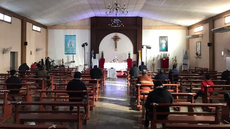 El Rosario de hombres, una ofrenda a la Virgen en el Año Jubilar Mariano