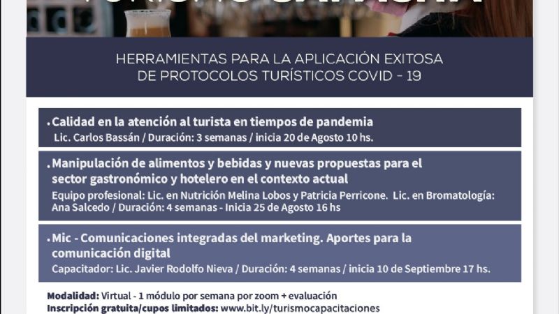 Curso de Calidad en Atención al Turista en tiempos de pandemia