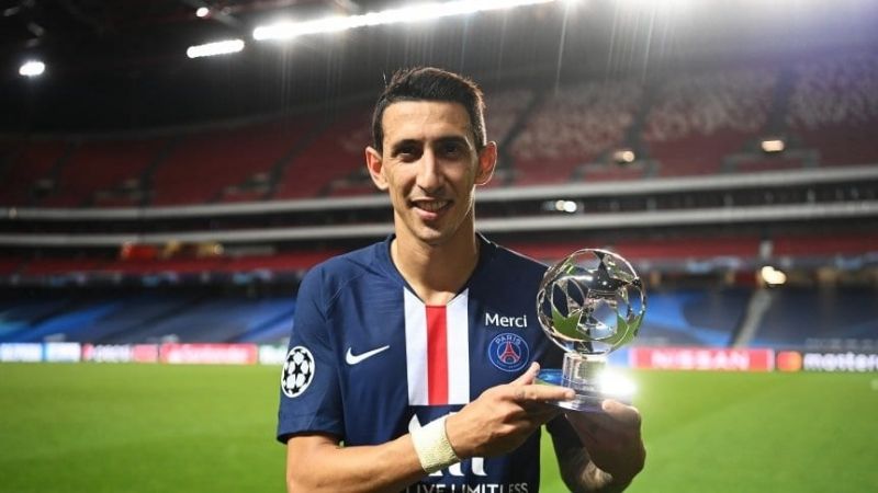 Di María MVP y privilegiado entre jugadores argentinos