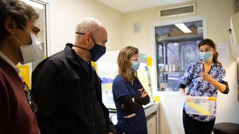 La madre de Rodríguez Larreta tiene coronavirus