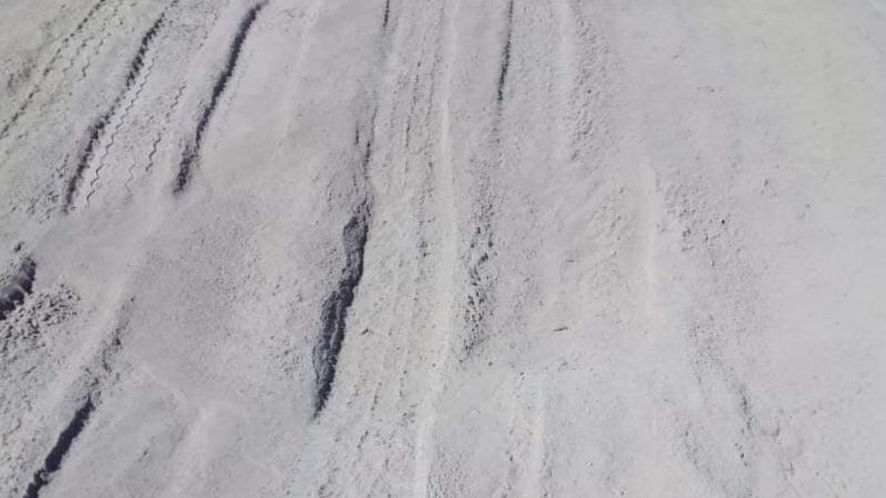 Siguen los reclamos en Las Palmitas por el estado de caminos