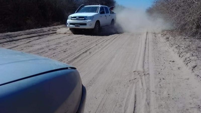 Siguen los reclamos en Las Palmitas por el estado de caminos