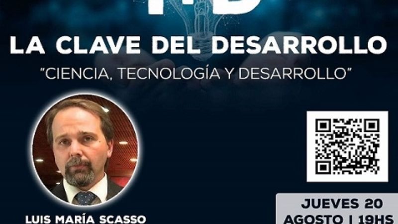 Llega el 2° encuentro del ciclo I+D “La clave del desarrollo”