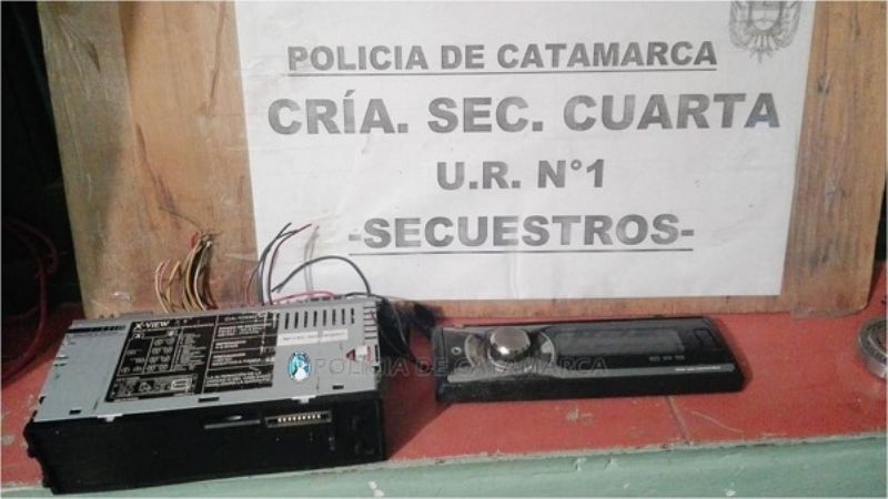 Aprehenden a un joven y recuperan elementos sustraídos