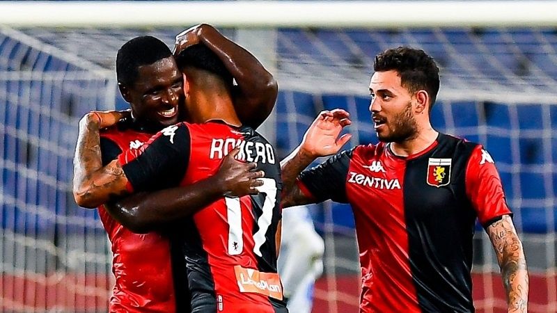 Genoa se salvó con gol de cordobés Cristian Romero