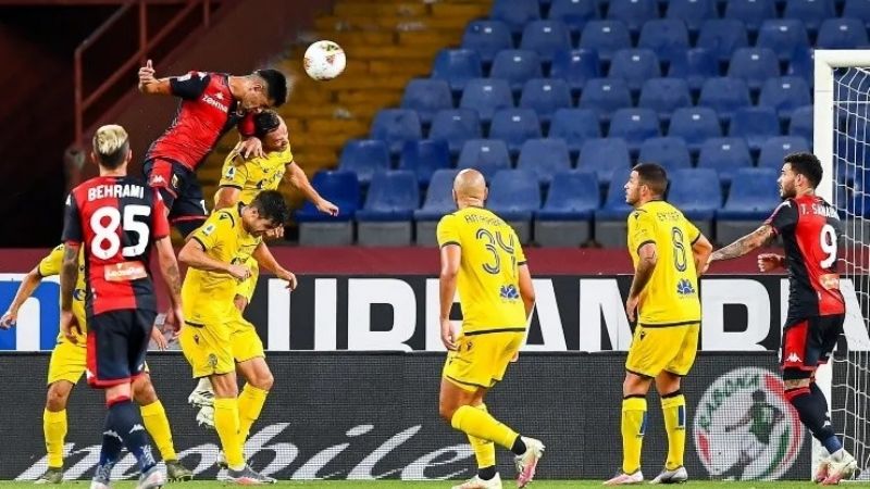 Genoa se salvó con gol de cordobés Cristian Romero