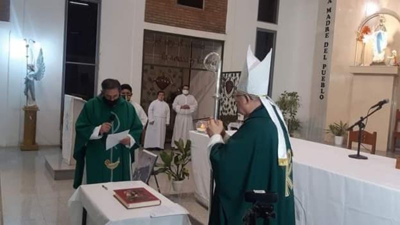 El Pbro. Salvador Acevedo llegó a la parroquia del Corazón de Jesús