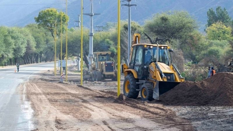 Nueva dársena en el acceso a Collagasta