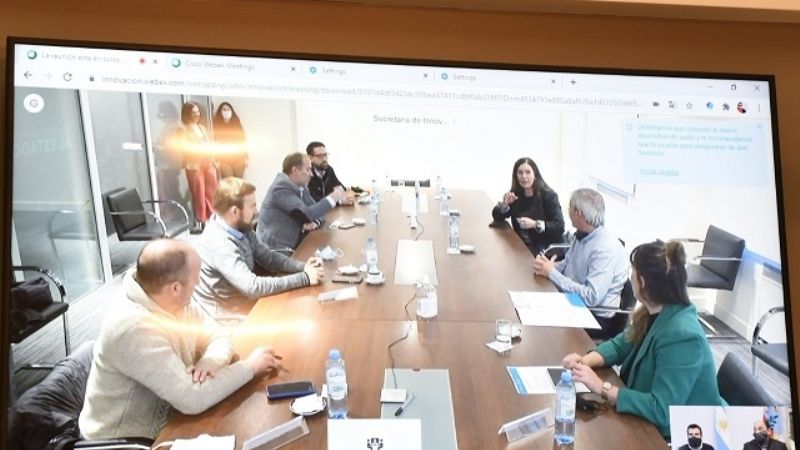 Saadi firmó convenio con organismo nacional