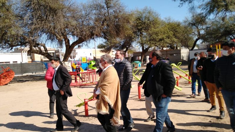 Jalil, Urbanc y Polti con múltiples actividades en Recreo