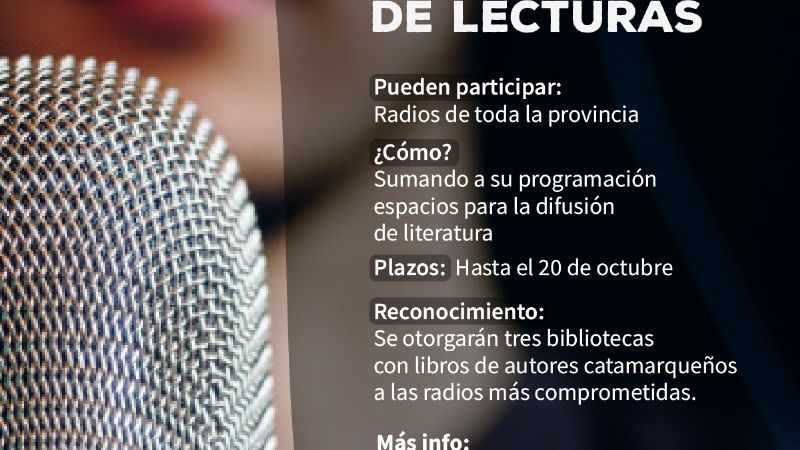 Lanzan Proyecto “Radios promotoras de lectura”