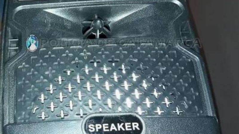 Policías encontraron en Valle Viejo un parlante robado en la Capital