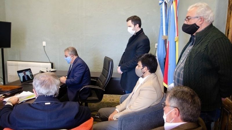 Jalil dialogó con Scioli