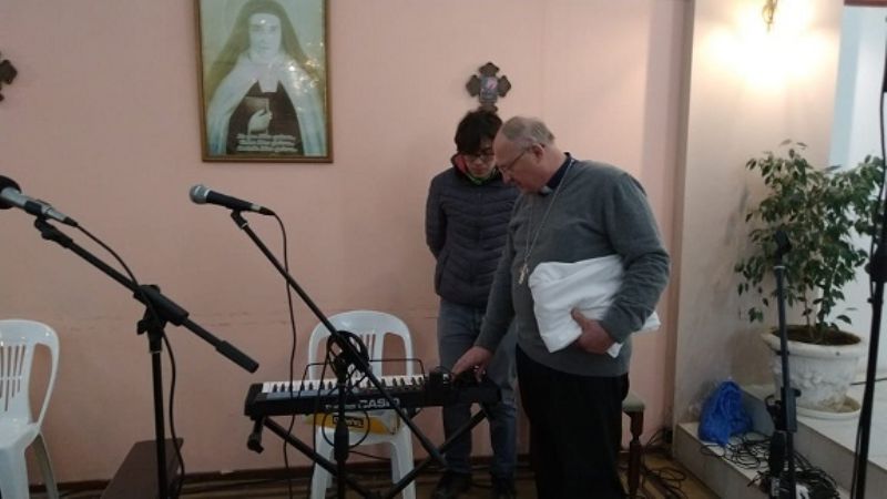 Mes de San Roque: Urbanc celebró la misa