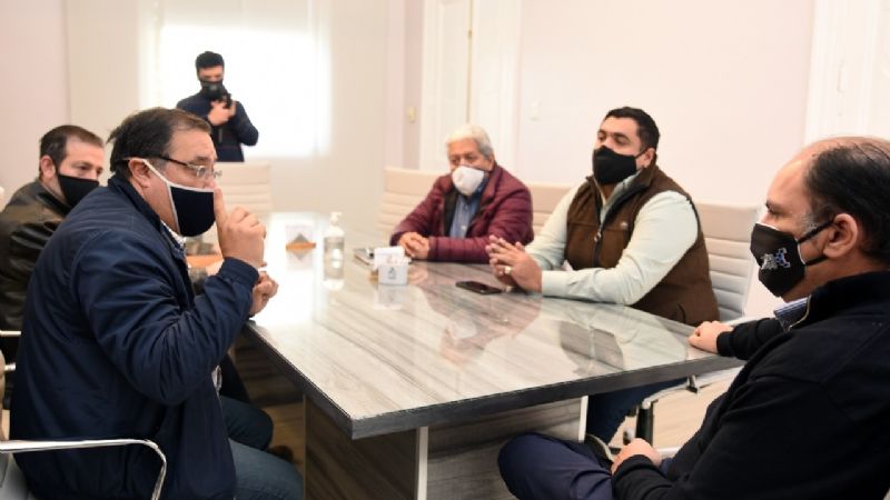 Saadi recibió al Colegio de Higiene y Seguridad