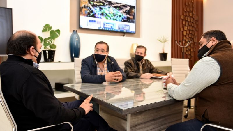 Saadi recibió al Colegio de Higiene y Seguridad