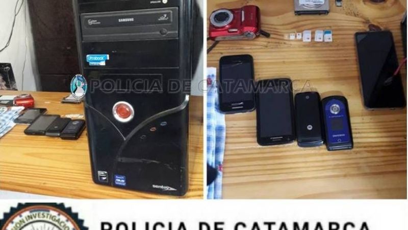 Enviaba fotos con contenido sexual a una niña: secuestraron pruebas