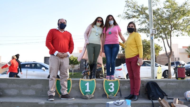 Premiación de la competencia atlética Fortaleza Virtual Trail