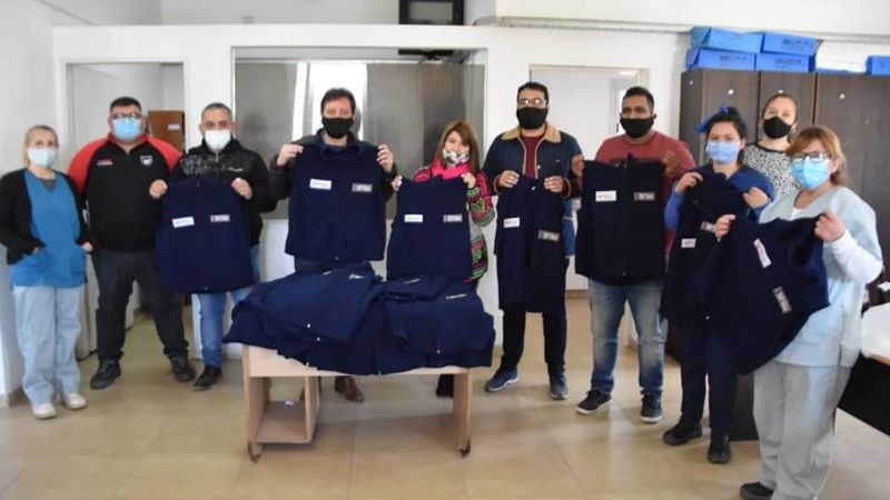 Chalecos para trabajadores del Abasto