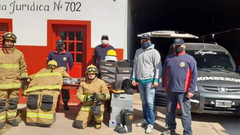 Bomberos Voluntarios de Recreo con nuevo equipamiento