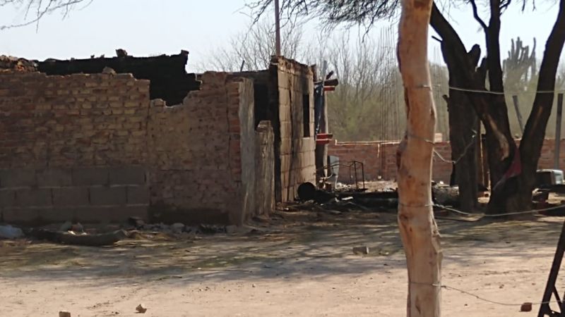 Se incendió una vivienda en Recreo