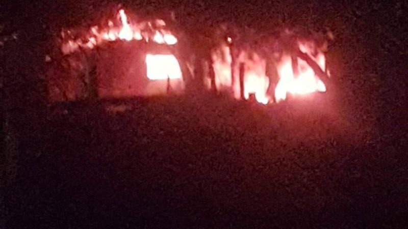 Se incendió una vivienda en Recreo