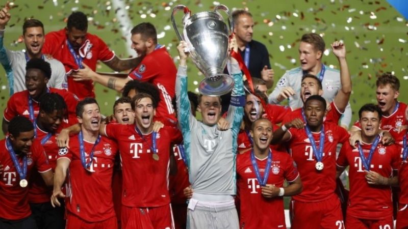 El Bayern Münich trepó al podio de los más ganadores