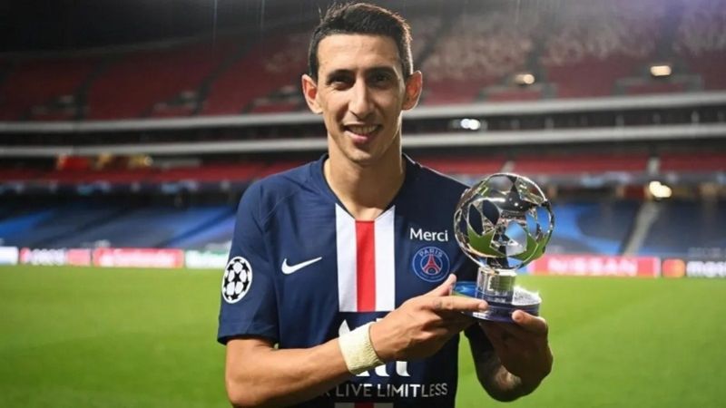 Di María, único argentino en el equipo ideal de la Champions