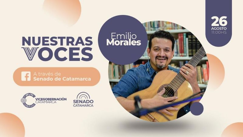 Emilio Morales, en el segundo episodio de “Nuestras Voces”