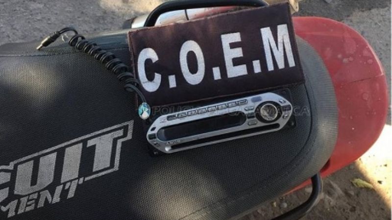 Tenían el frente de un estéreo