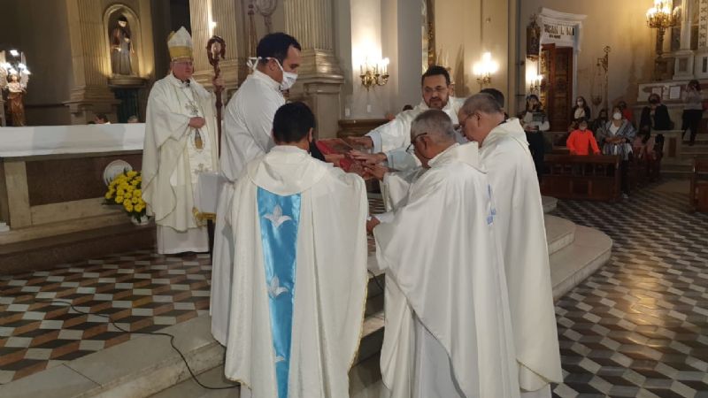 Asumieron el nuevo Vicario General y el Secretario Canciller de la Diócesis