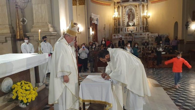 Asumieron el nuevo Vicario General y el Secretario Canciller de la Diócesis