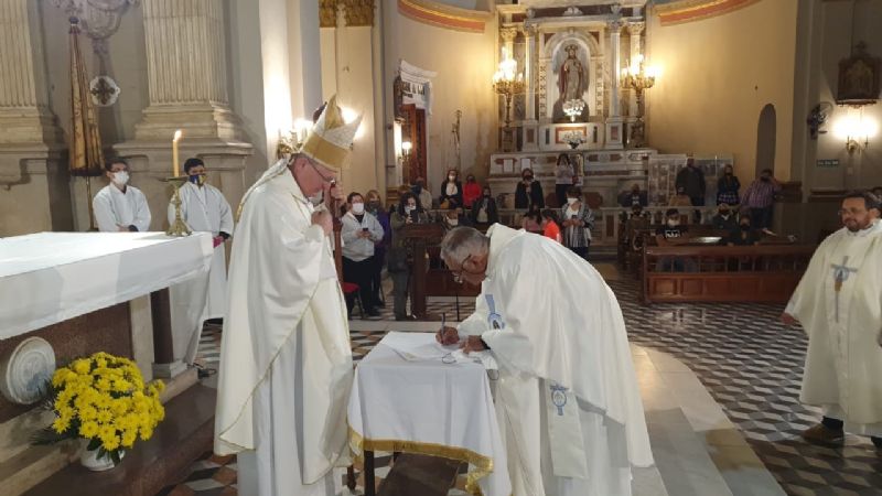 Asumieron el nuevo Vicario General y el Secretario Canciller de la Diócesis