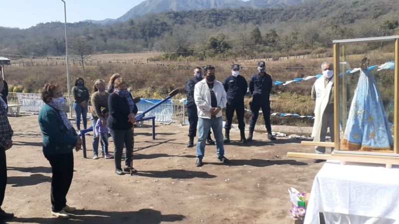 Peregrinación mariana en Paclín