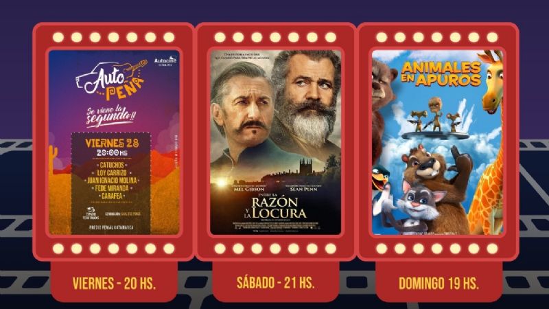El Autocine del Predio Ferial continúa con películas para grandes y chicos