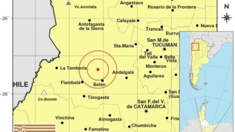 Tres temblores en las últimas horas