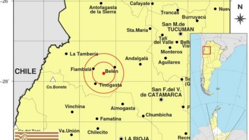 Tres temblores en las últimas horas