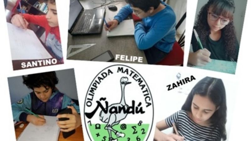 Alumnos de la ENET N°1 en la 29° edición de la Olimpiada Matemática “Ñandú”