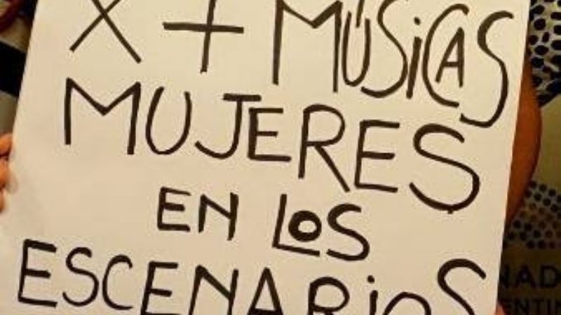 “Margaritas” piden la sanción de la Ley de Cupo Femenino en los Escenarios