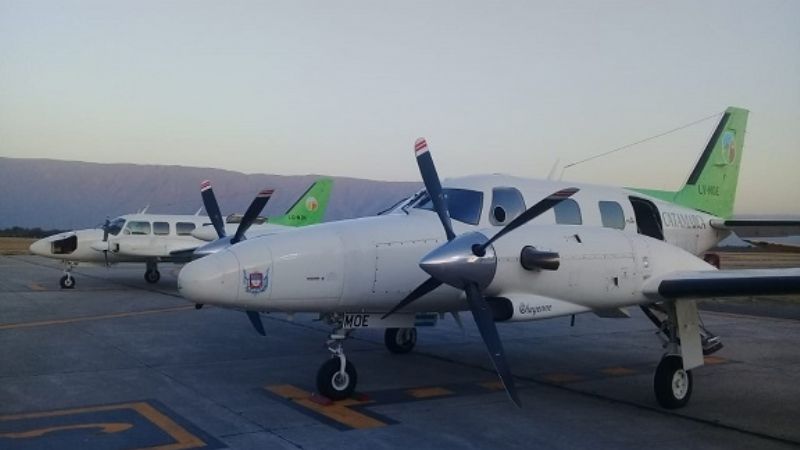 Aeronáutica de la provincia ya cuenta con dos aviones sanitarios